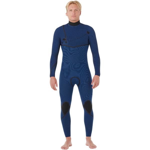 2026 Rip Curl Heren E-Bomb 4/3mm Ritssluiting-vrij Wetsuit 17MMFS - Iron